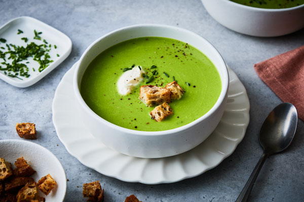 Fresh Pea Soup (Potage Saint-Germain)