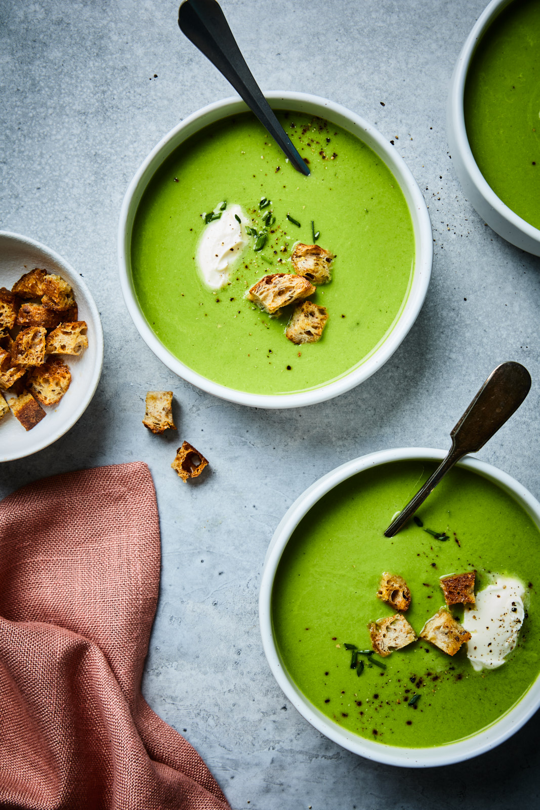 Fresh Pea Soup (Potage Saint-Germain)