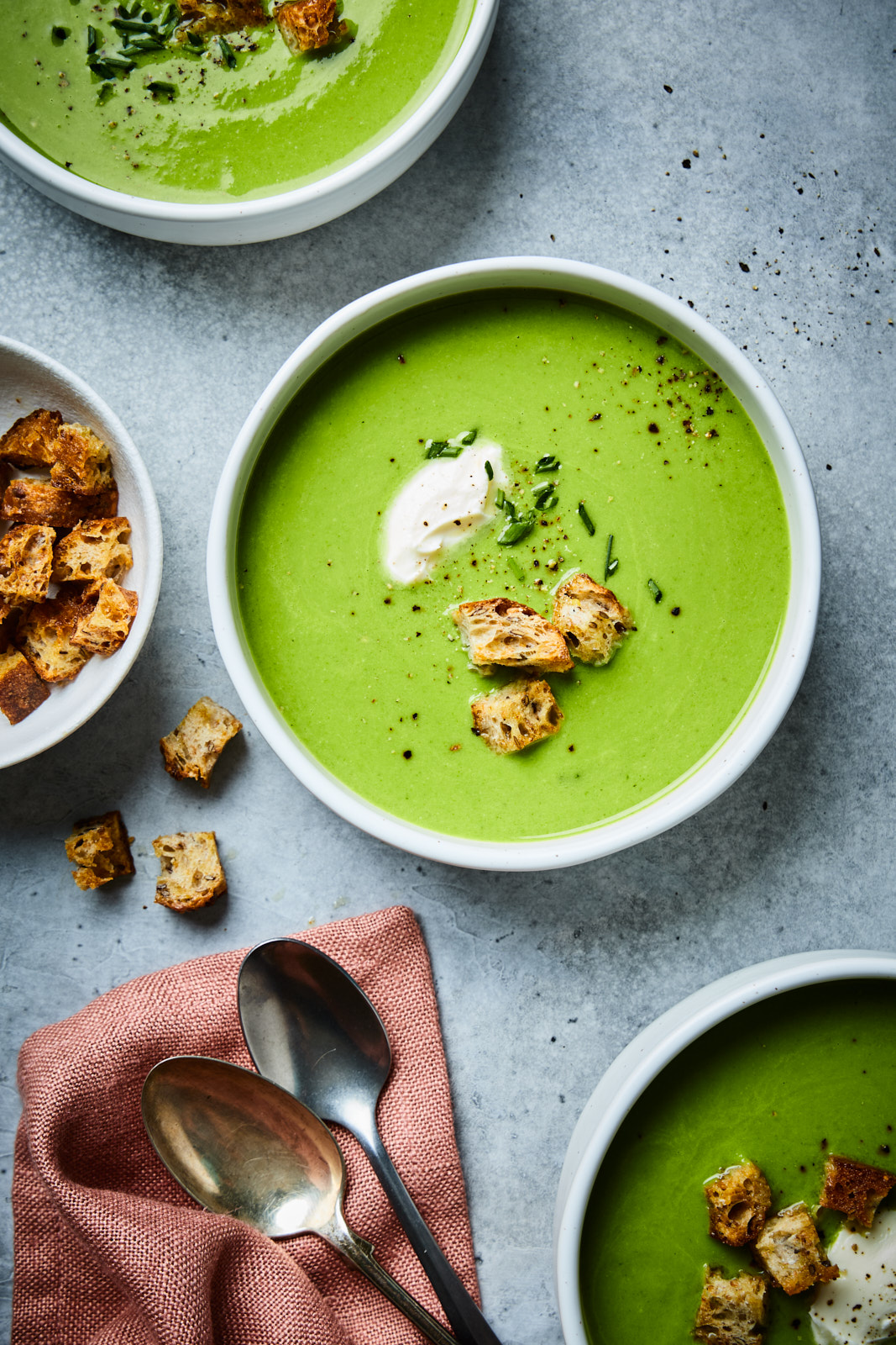 Fresh Pea Soup (Potage Saint-Germain)