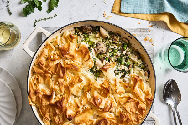 Spring Chicken Pot Pie