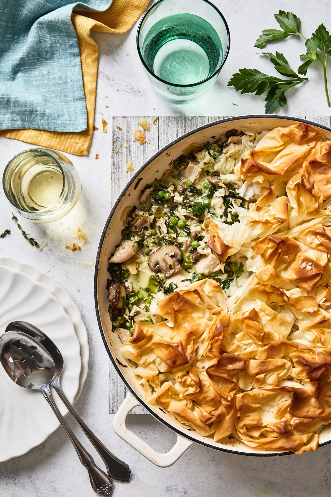 Spring Chicken Pot Pie