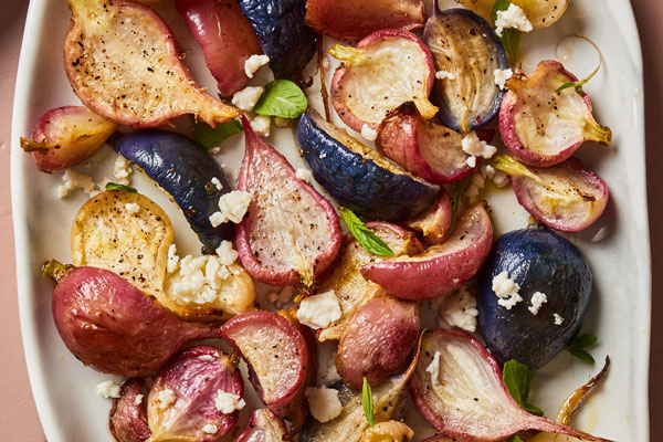 Simple and Delicious Roasted Radishes