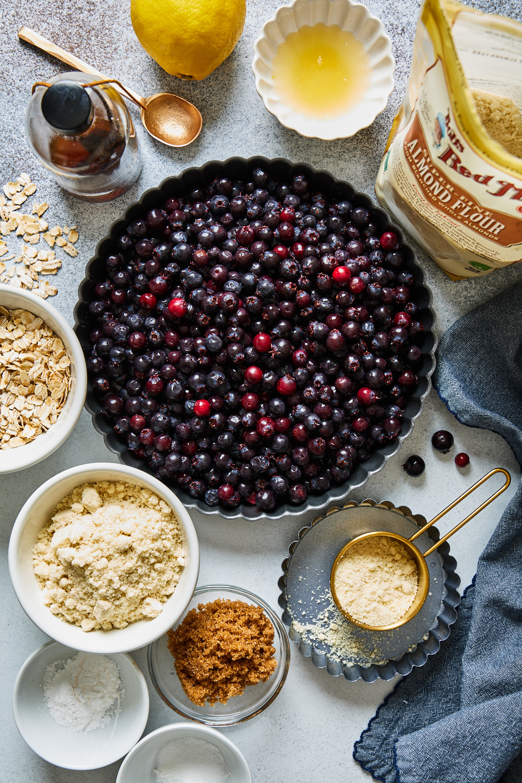 Easy Berry Crisp Tart