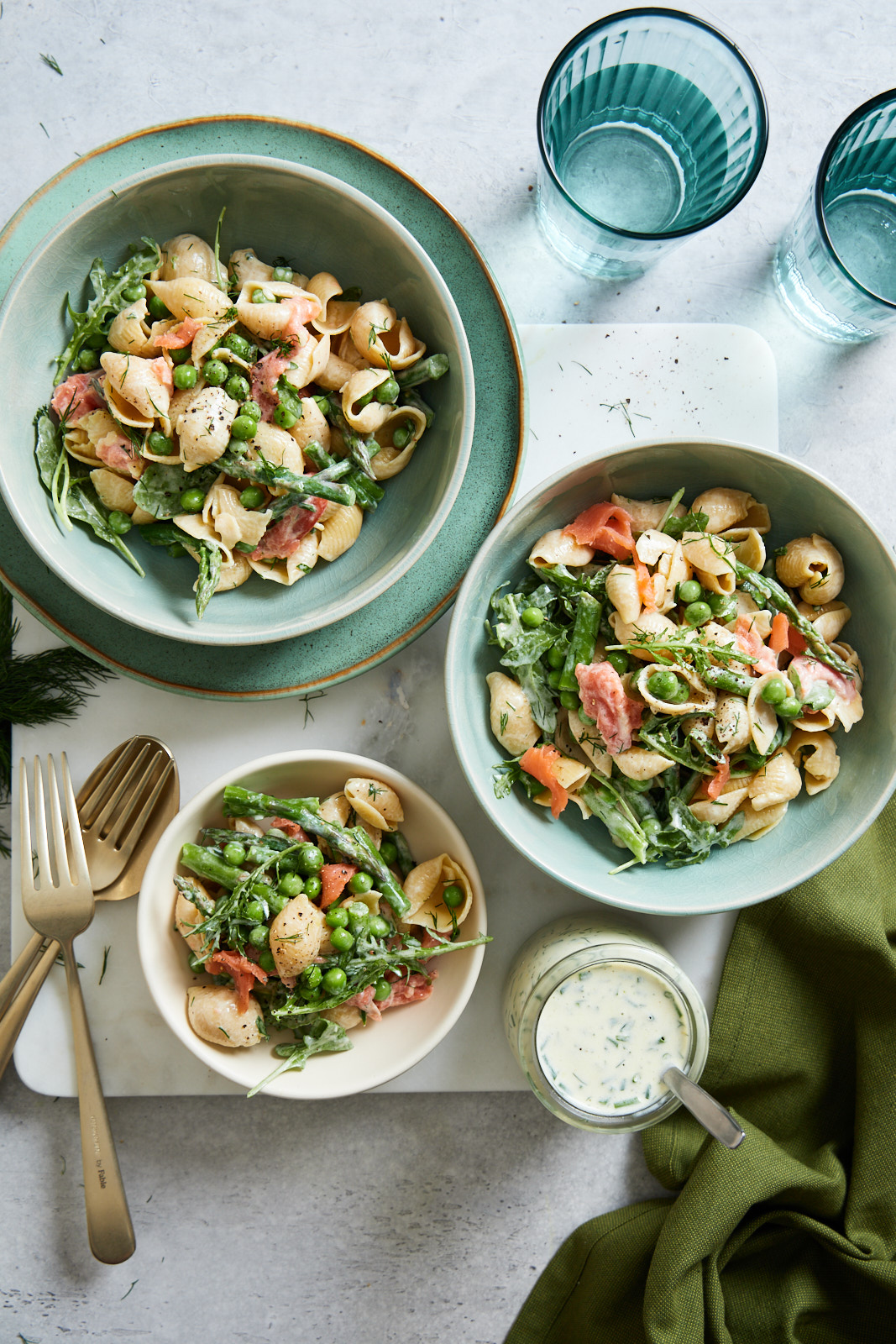 Smoked Salmon Pasta Salad