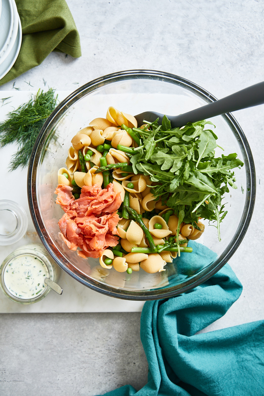 Smoked Salmon Pasta Salad