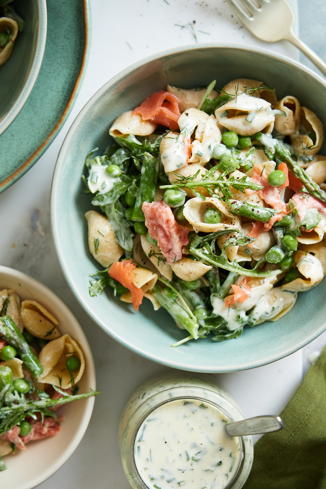 Smoked Salmon Pasta Salad