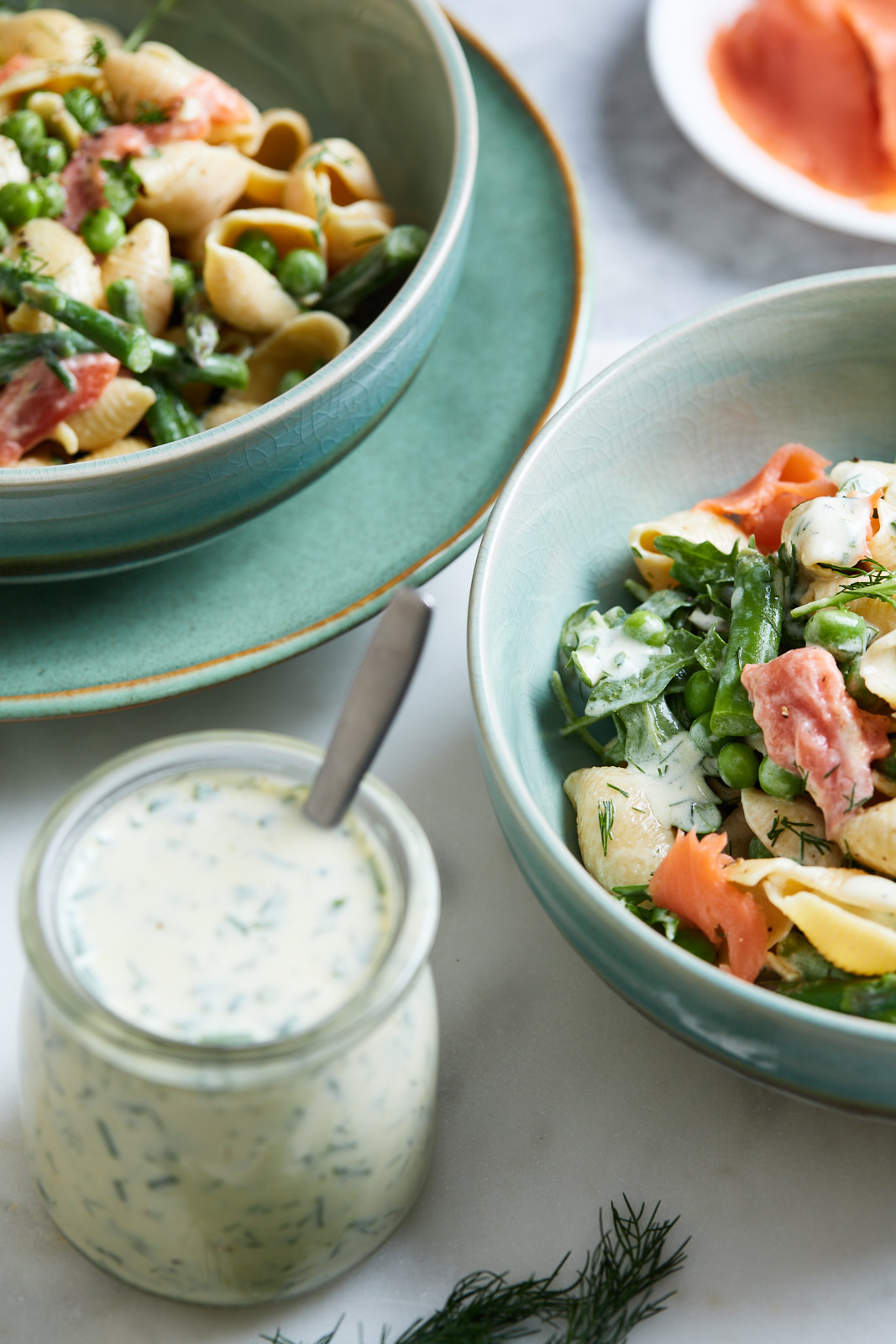 Smoked Salmon Pasta Salad