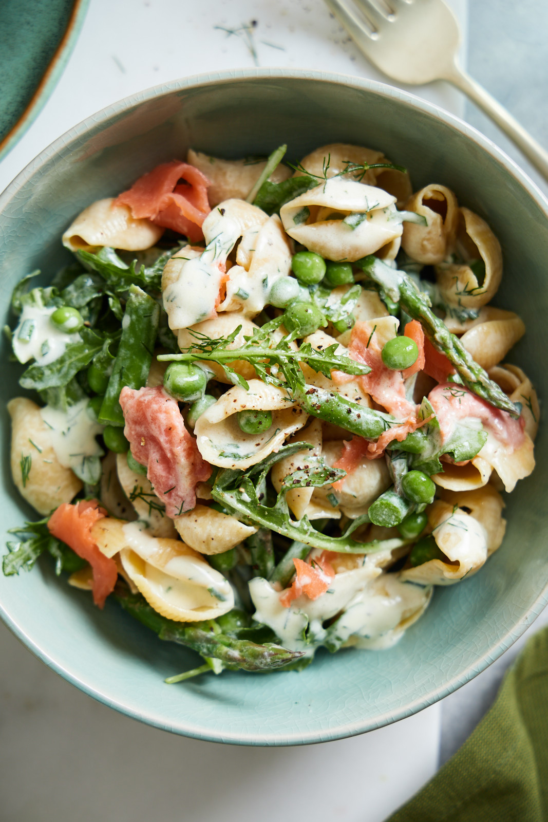 Smoked Salmon Pasta Salad