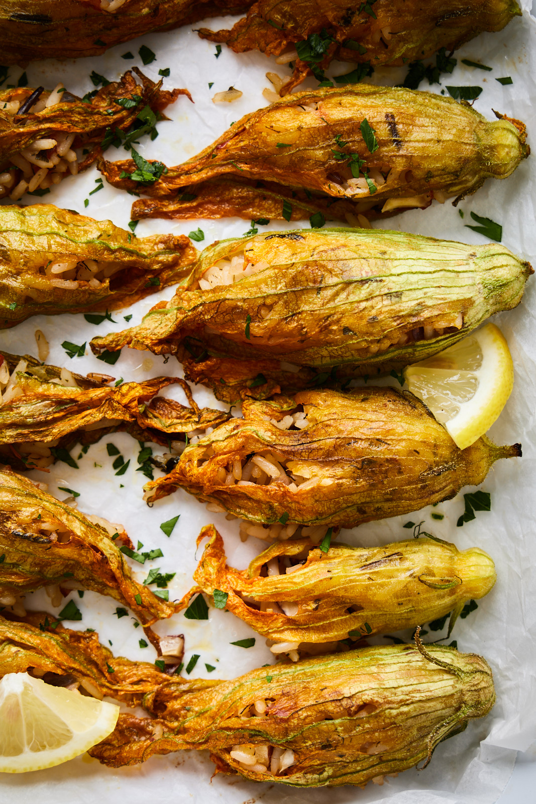 Stuffed Zucchini Blossoms