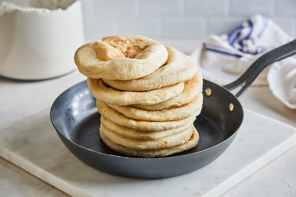 Fresh Homemade Pita Bread