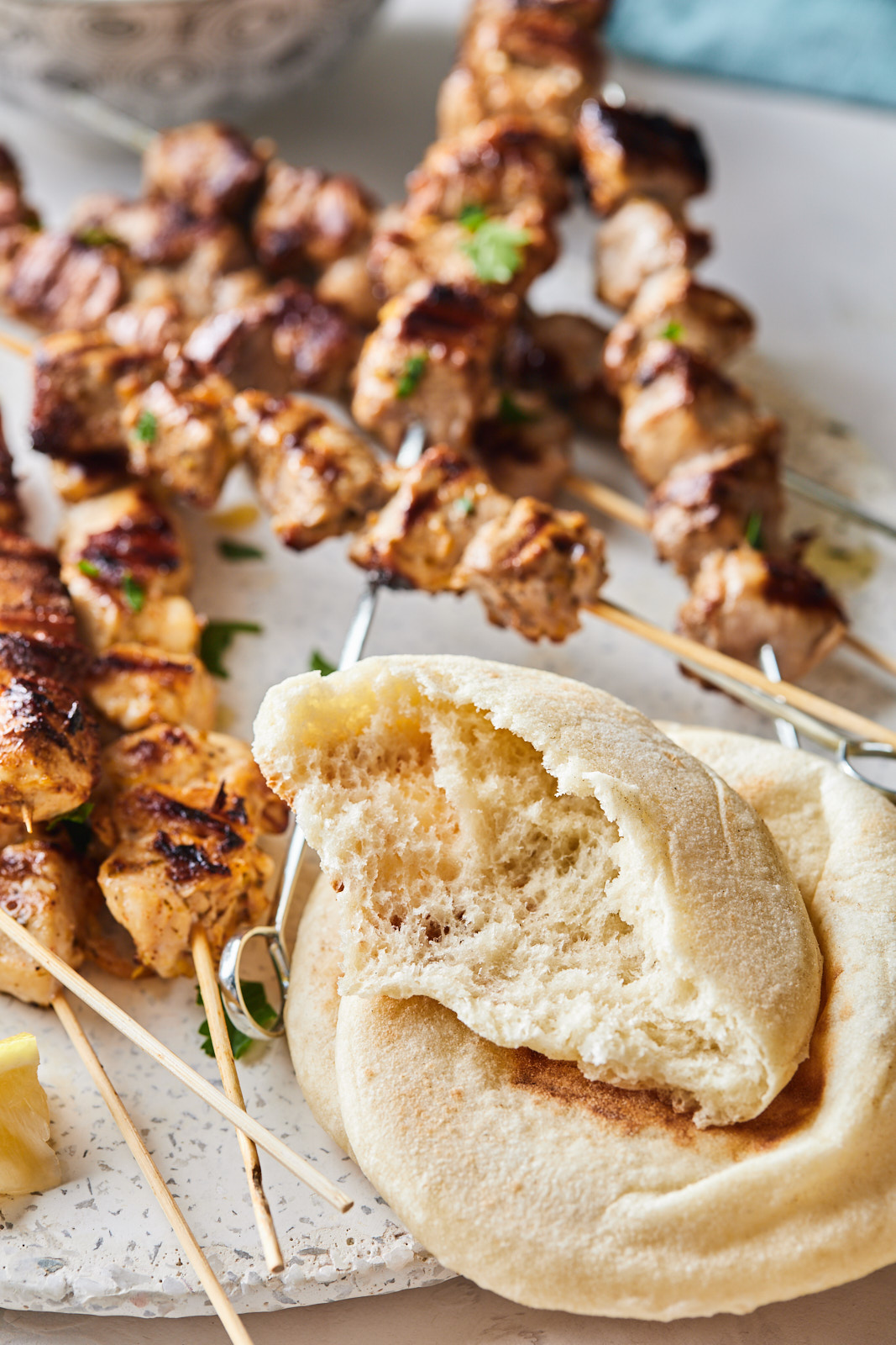 Fresh Homemade Pita Bread