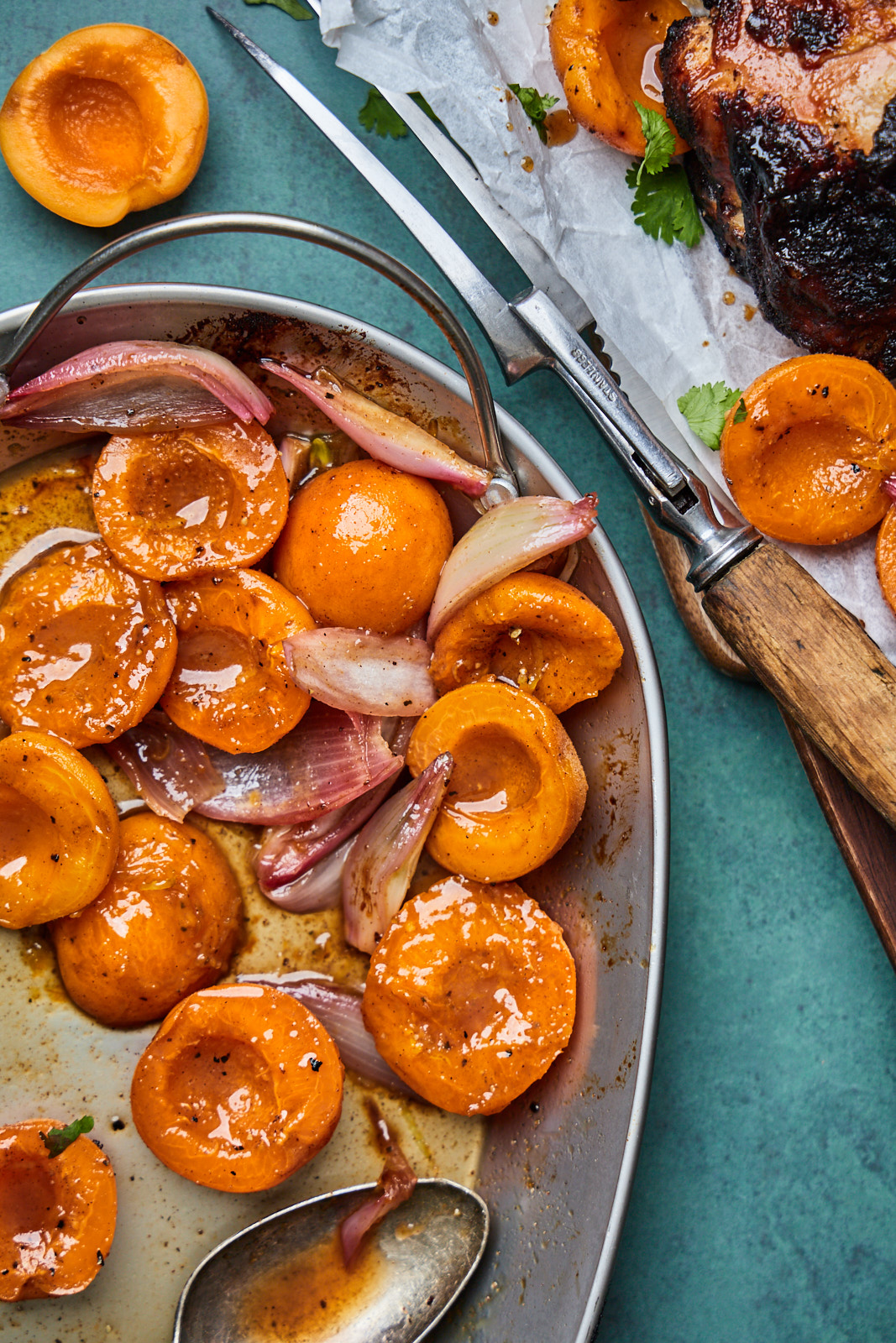 Moroccan Grilled Chicken With Apricots