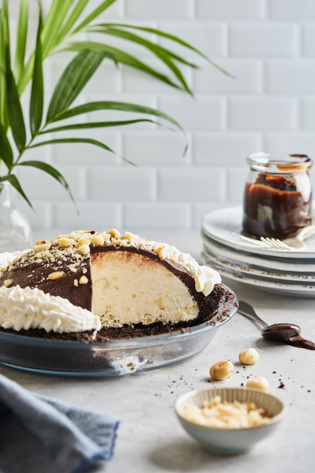 Hula pie (ice-cream pie) 