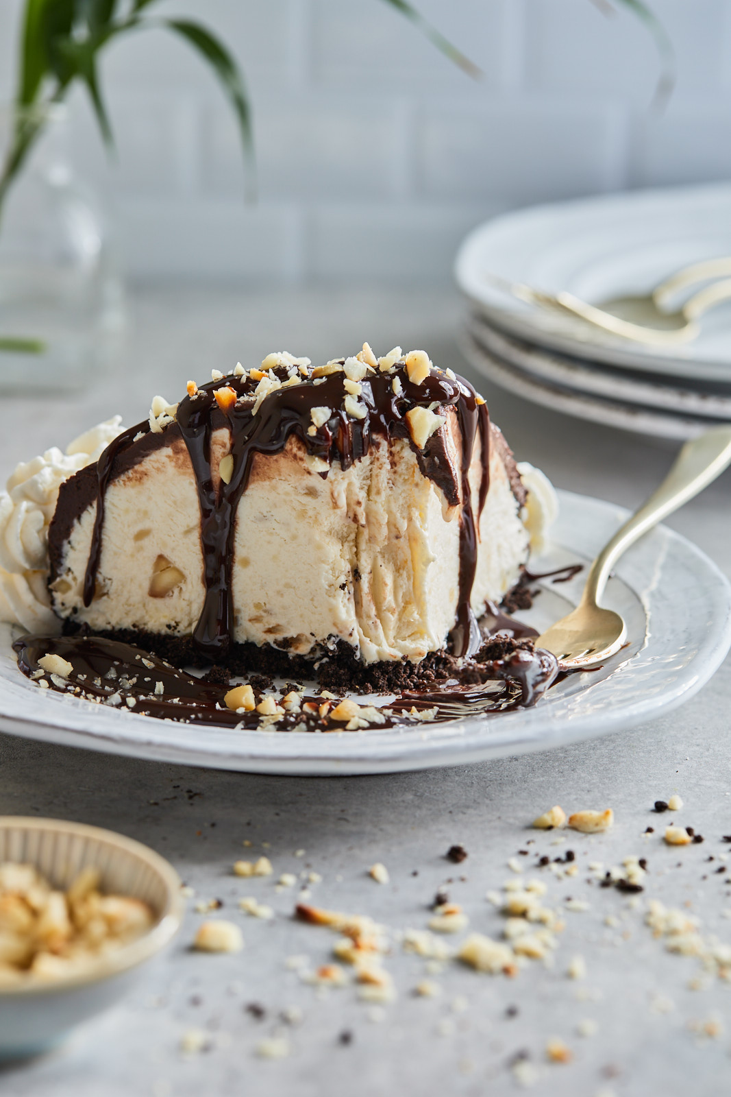 Hula pie (ice-cream pie) 