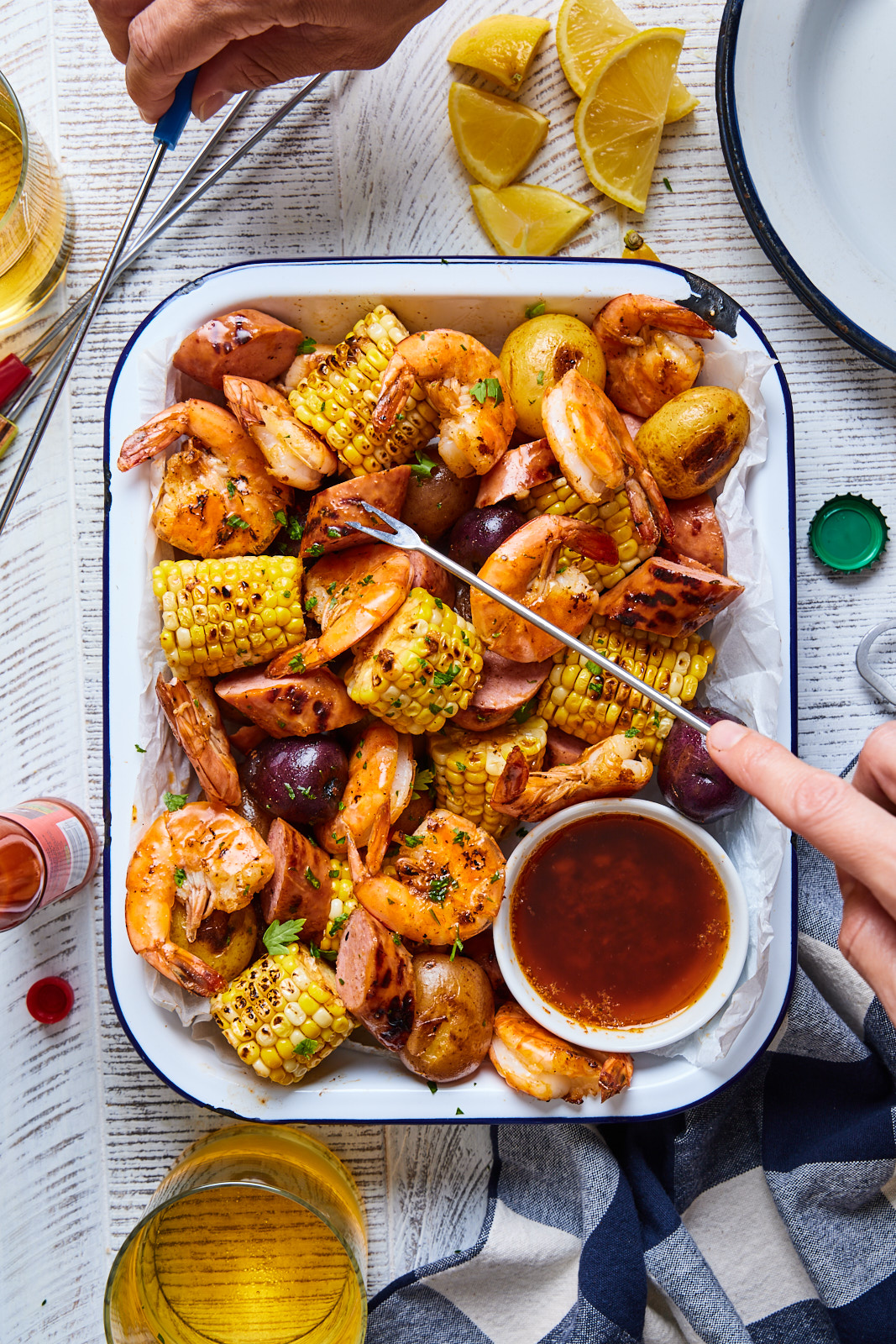 Cajun Grilled Shrimp Boil