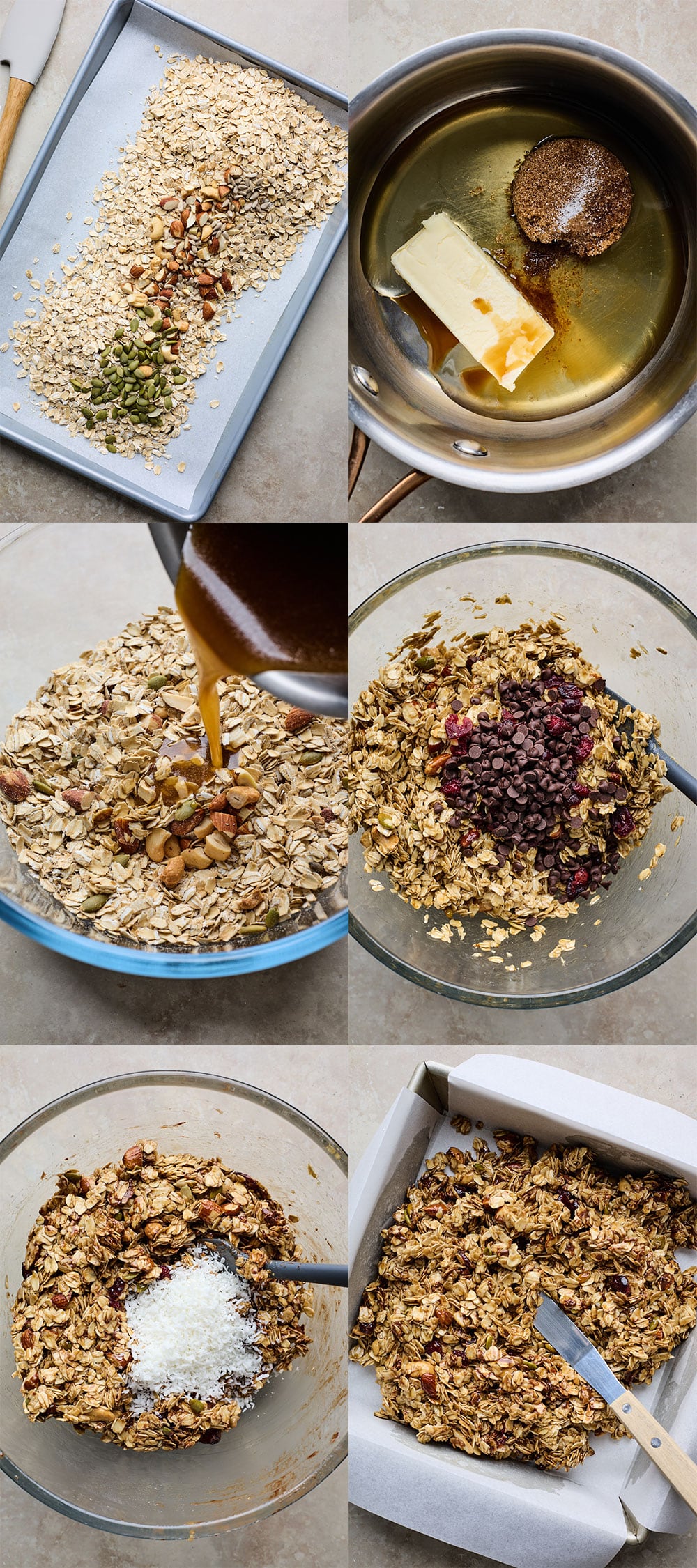 Easy Homemade Granola Bars