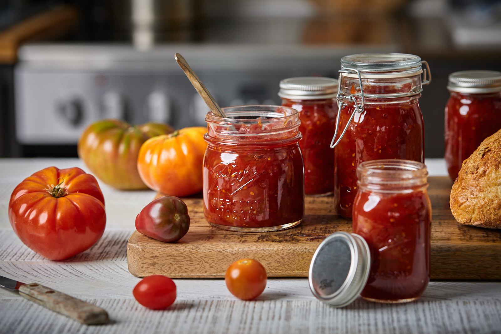 Sweet and Savoury Tomato Jam