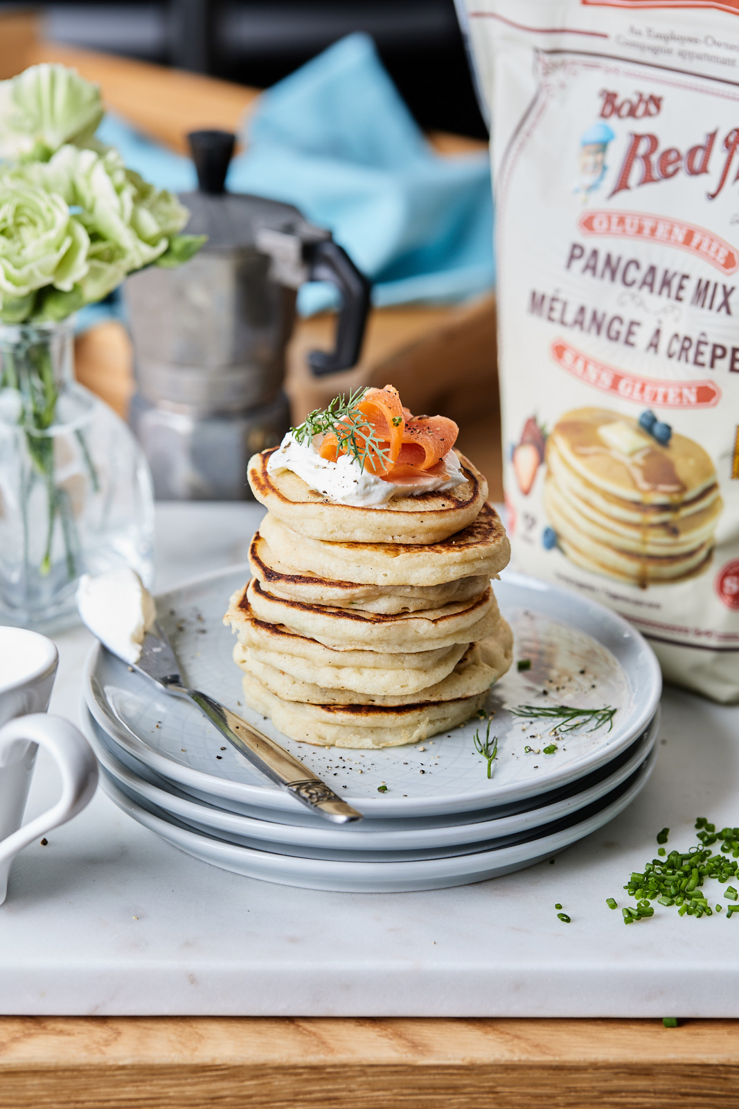 Mini Scallion Pancake Blini