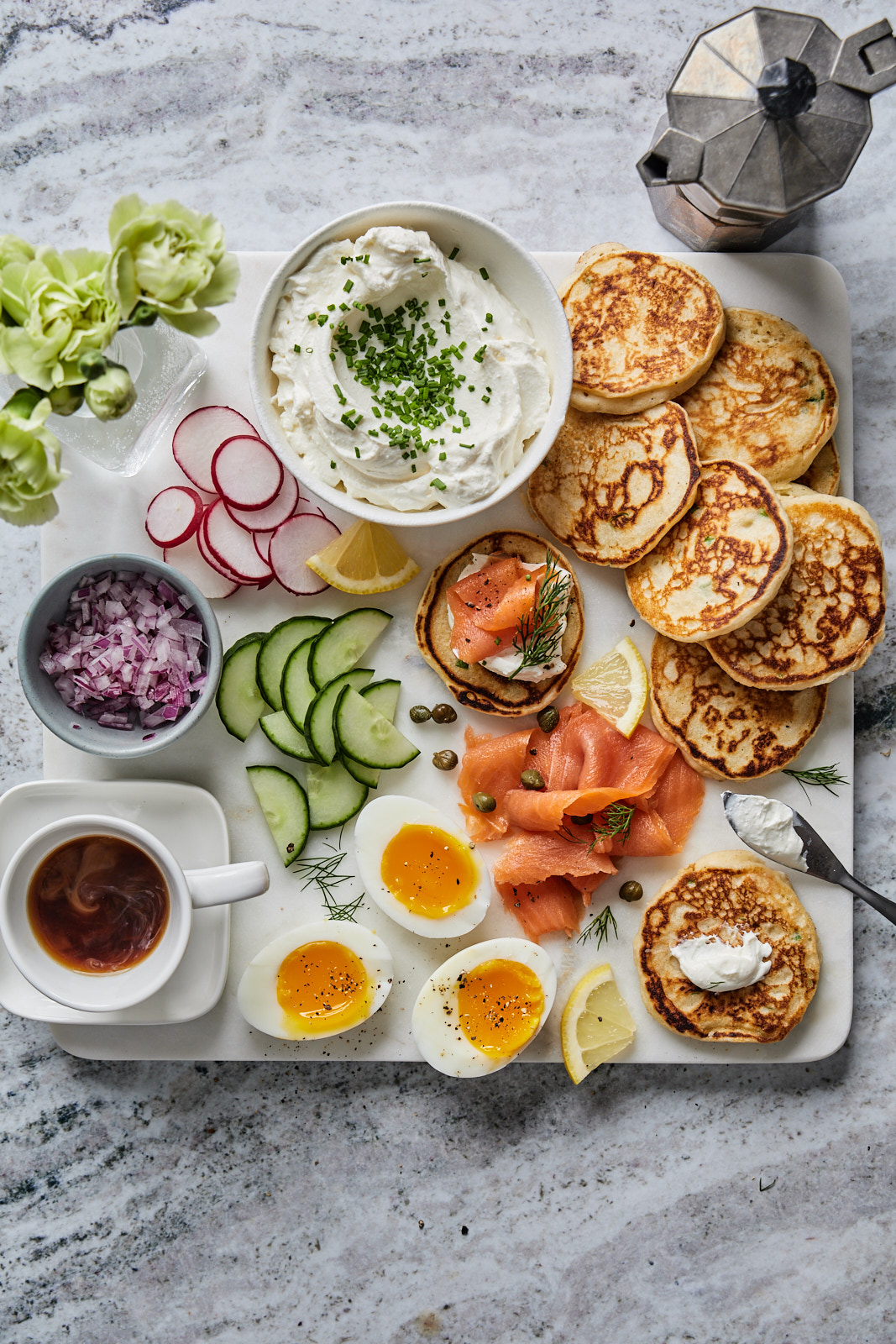 Mini Scallion Pancake Blini