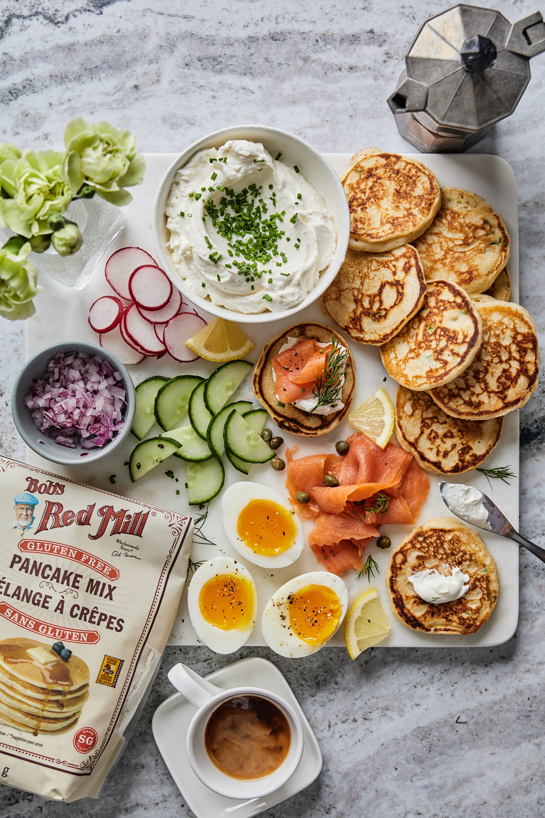 Mini Scallion Pancake Blini