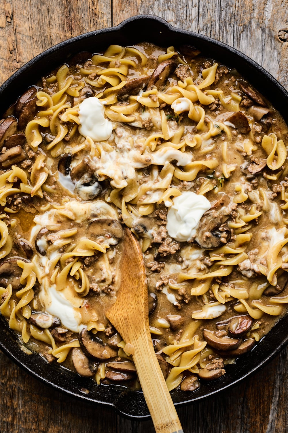 Quick and Easy One Pot Beef Stroganoff