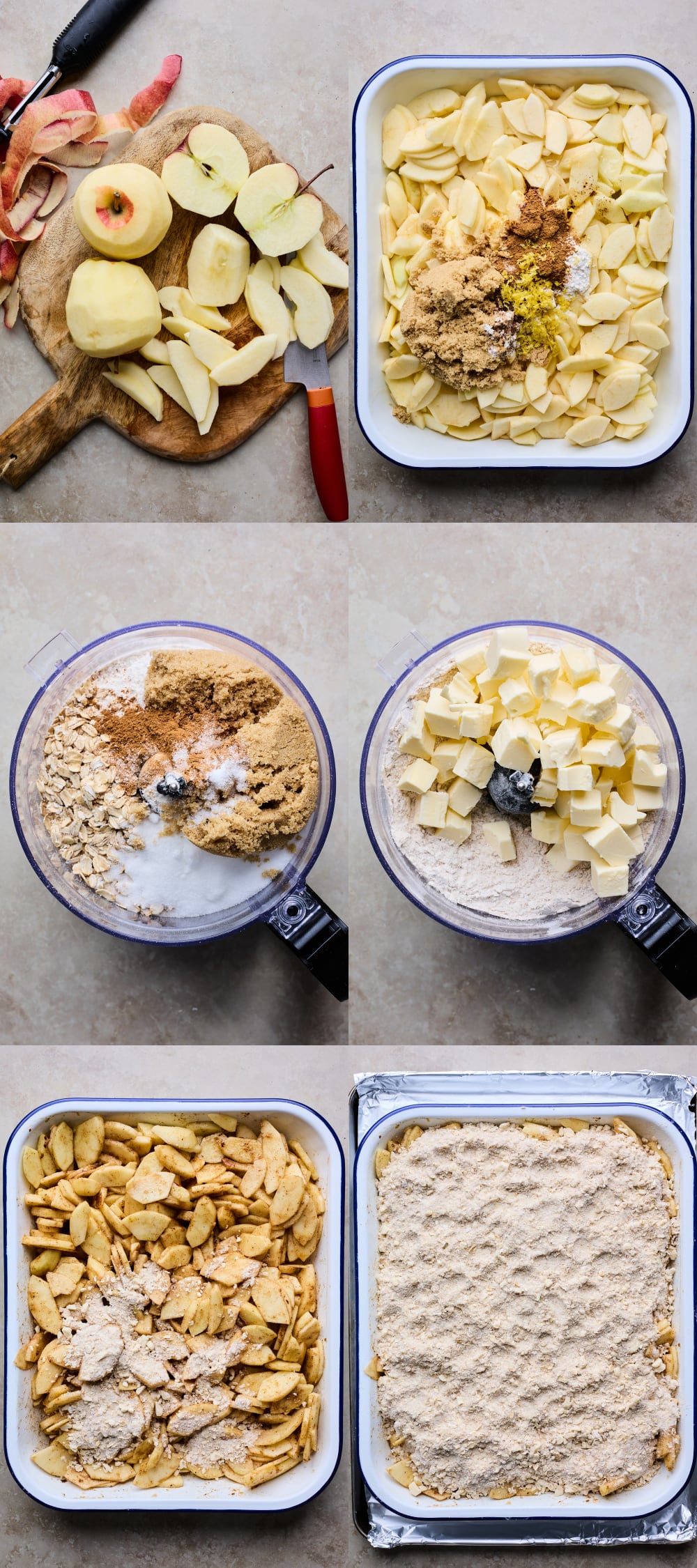 Apple Crisp Step By Step Instructions