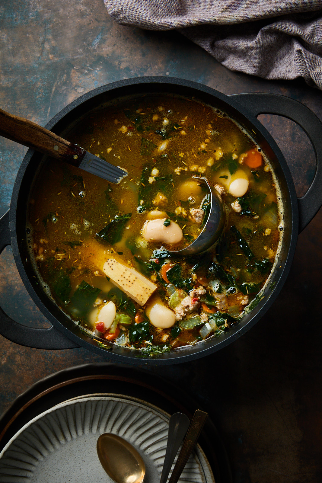 Kale and White Bean Soup