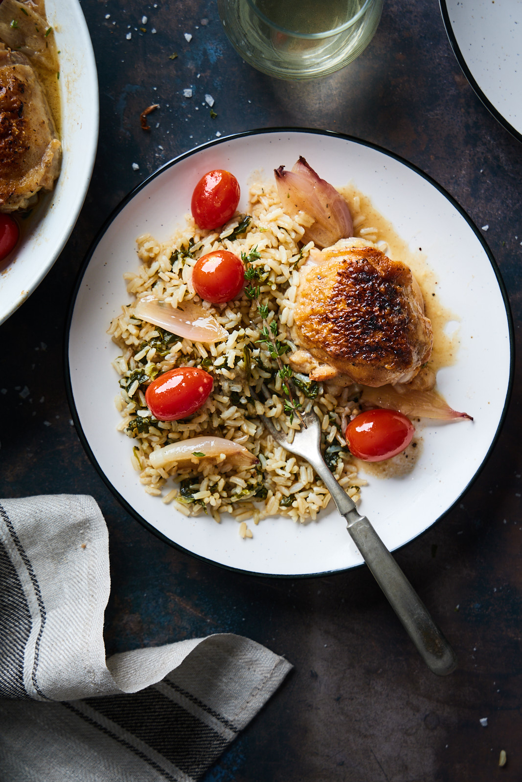 One Pan Chicken With Shallots