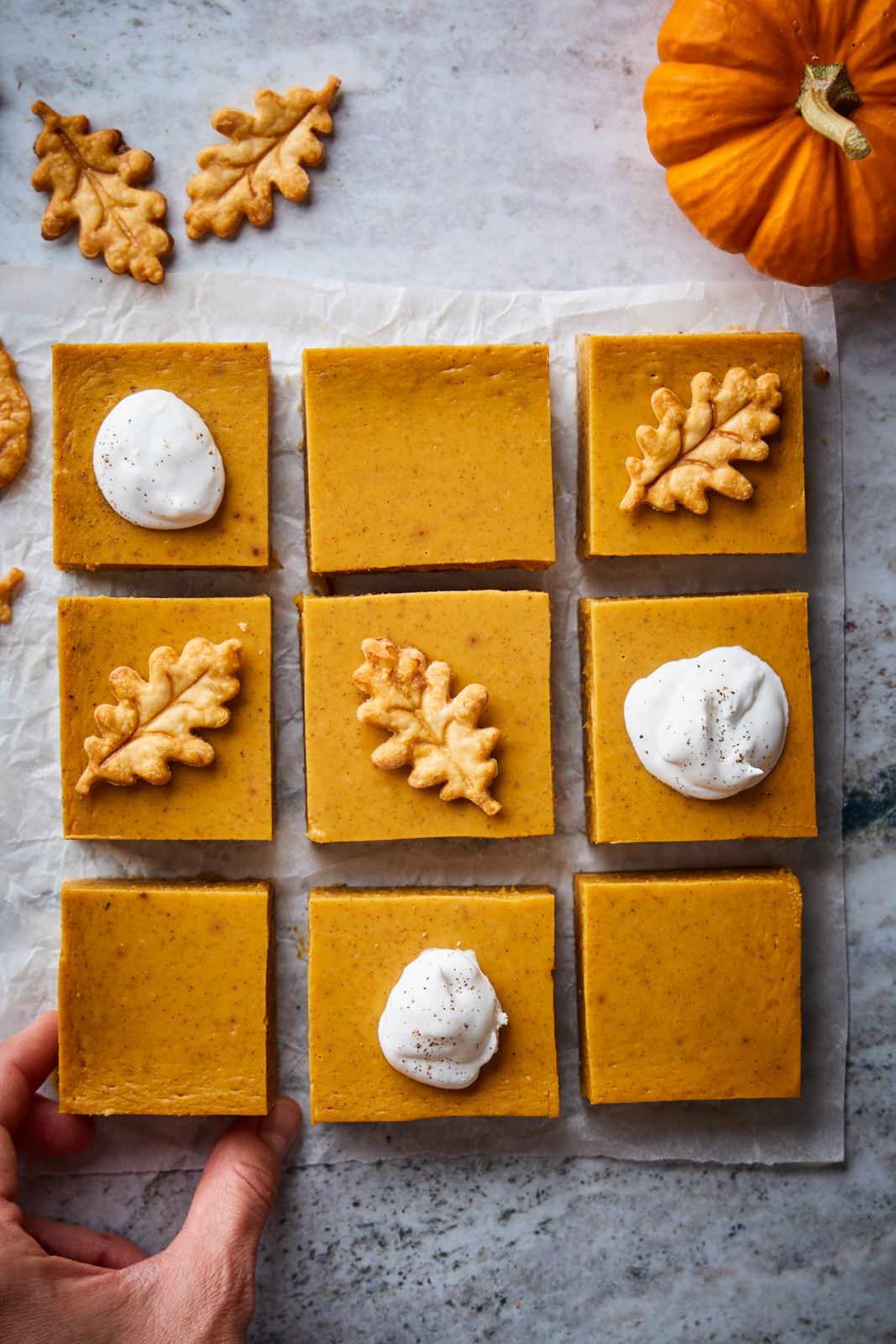 Creamy Pumpkin Pie Bars