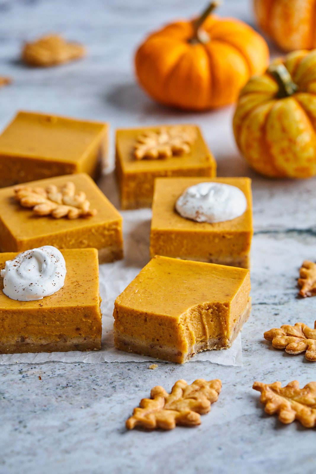 Creamy Pumpkin Pie Bars