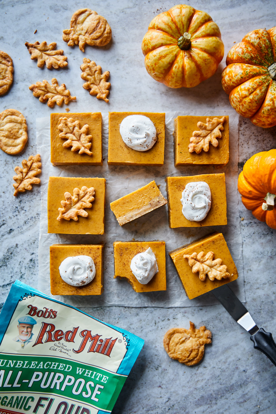 Creamy Pumpkin Pie Bars