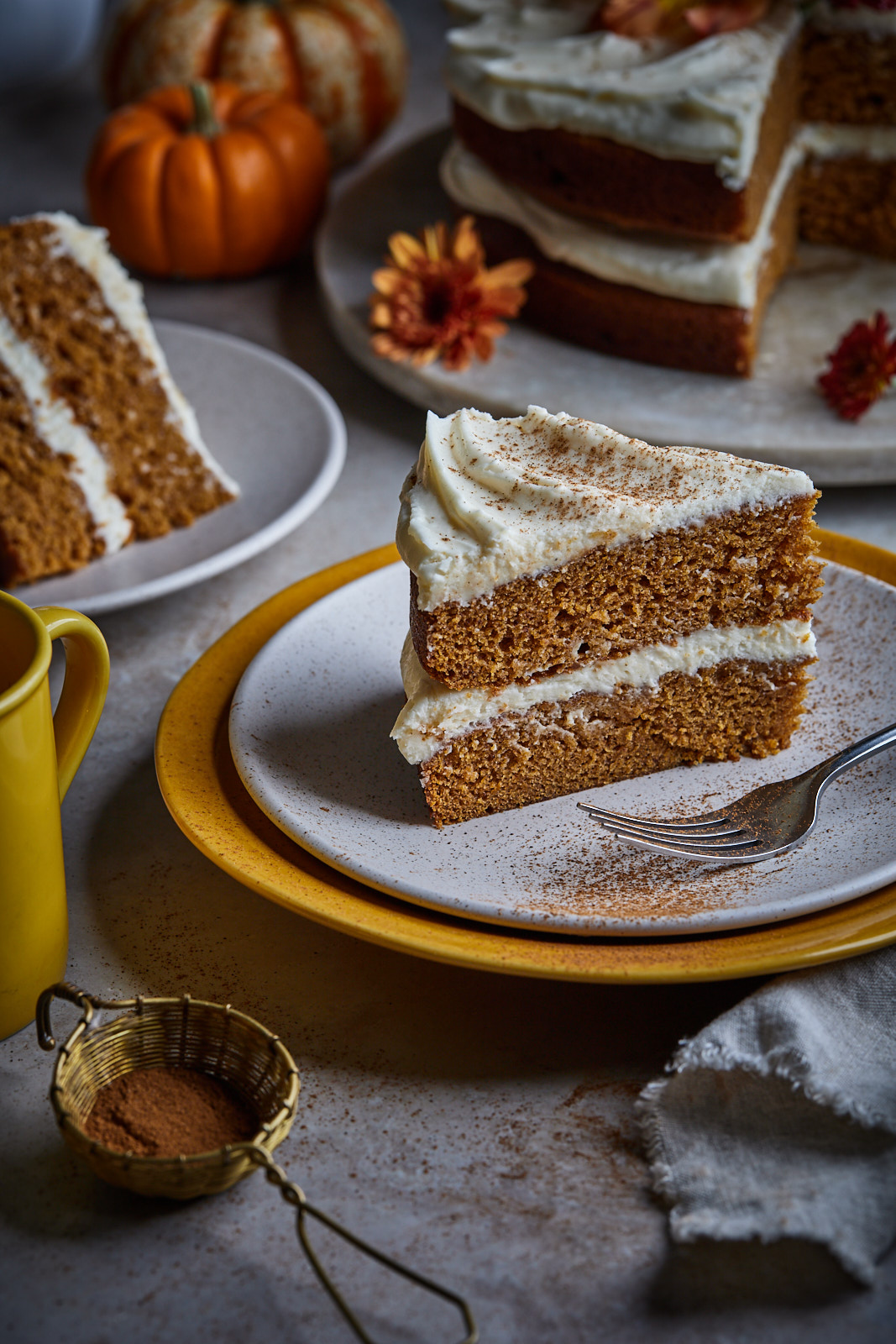 Brown Butter Pumpkin Layer Cake