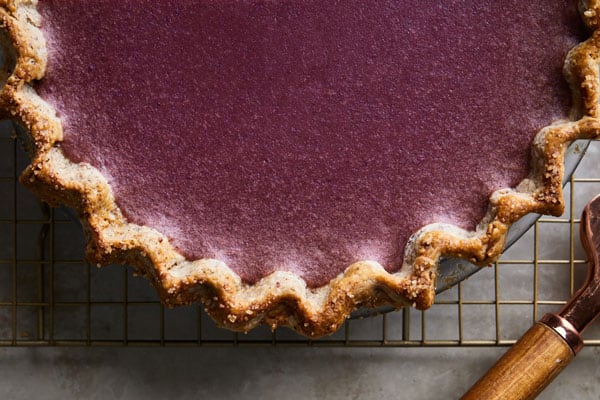 Sweet Potato Pie With Pecan Crust