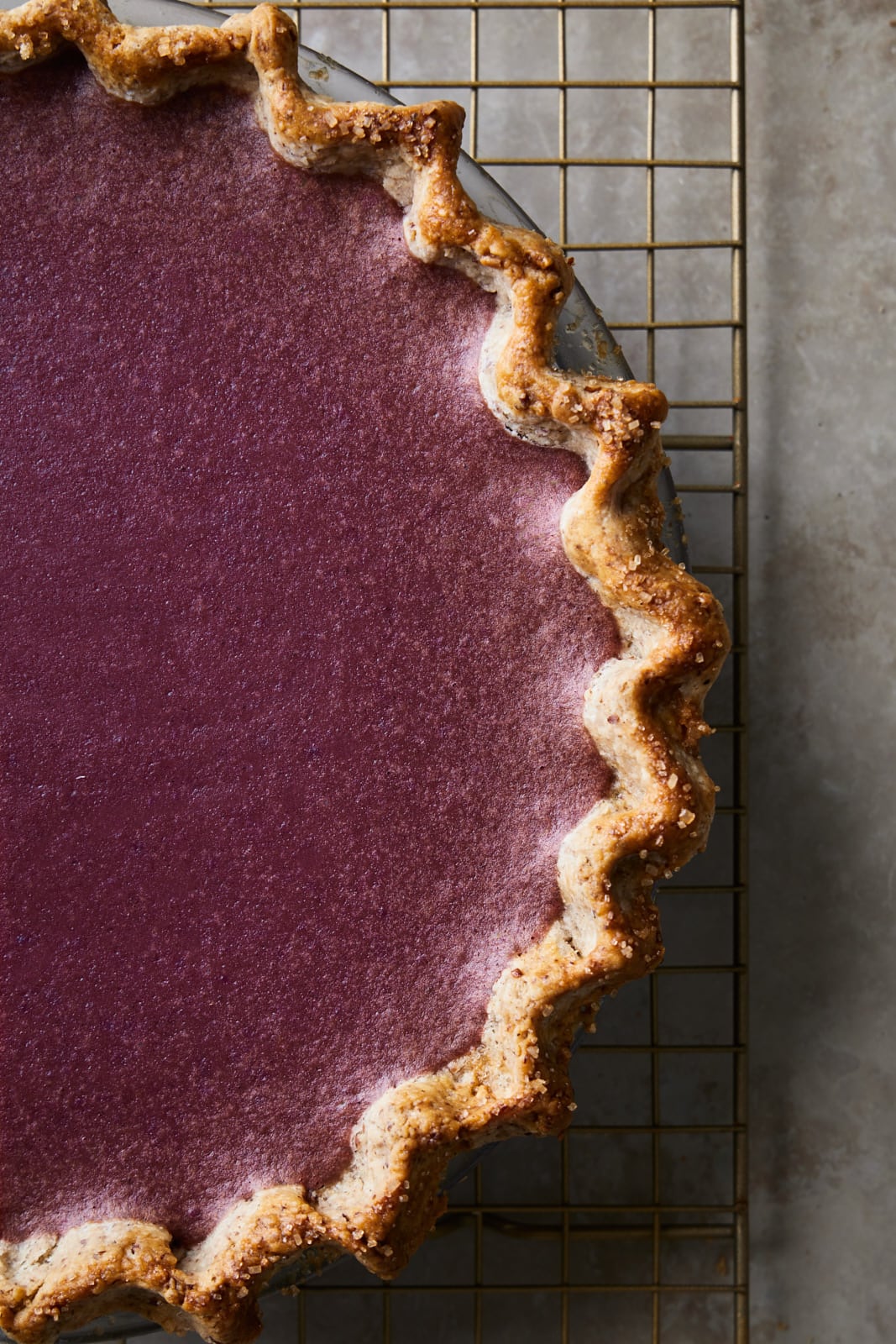 Sweet Potato Pie With Pecan Crust