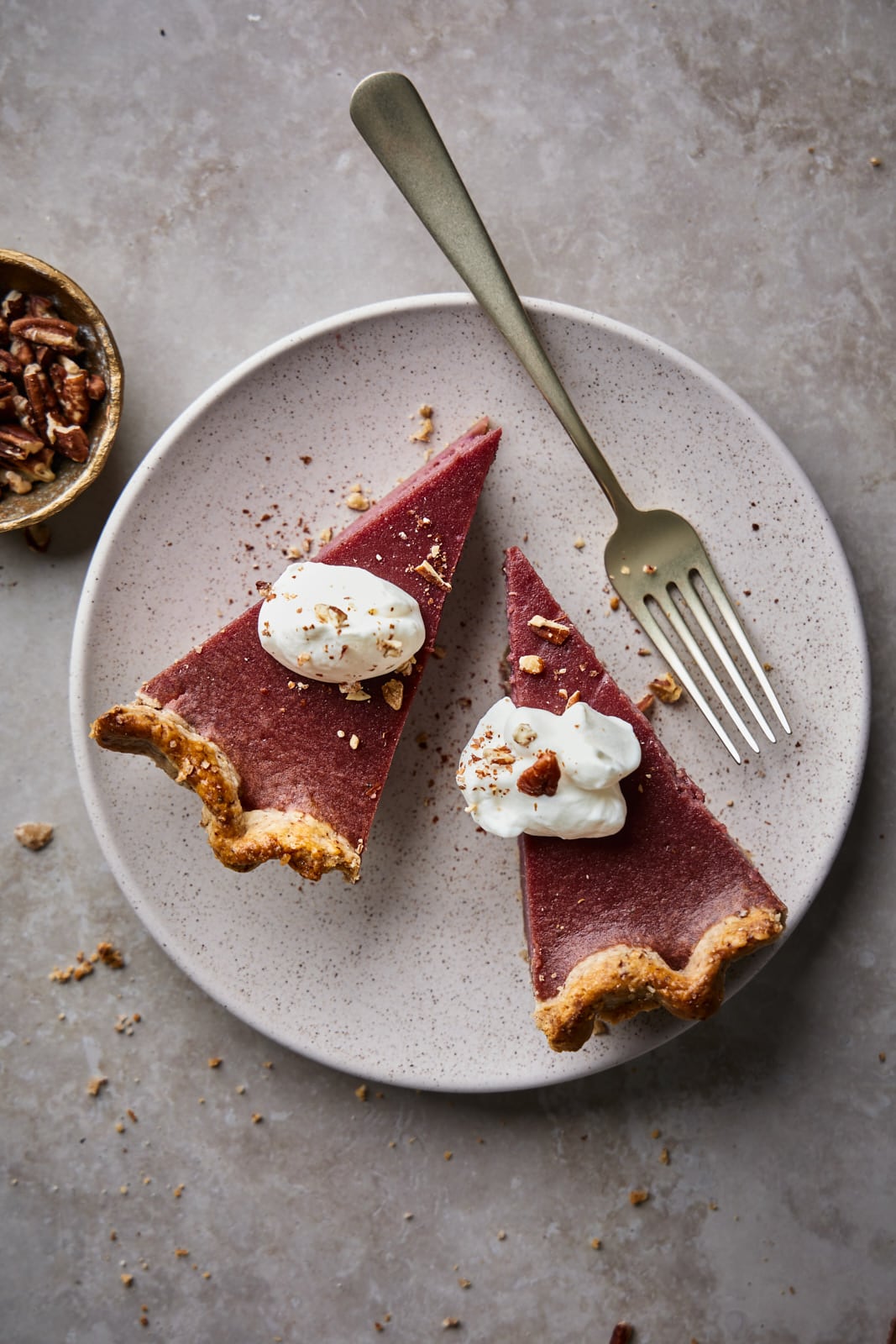 Sweet Potato Pie With Pecan Crust