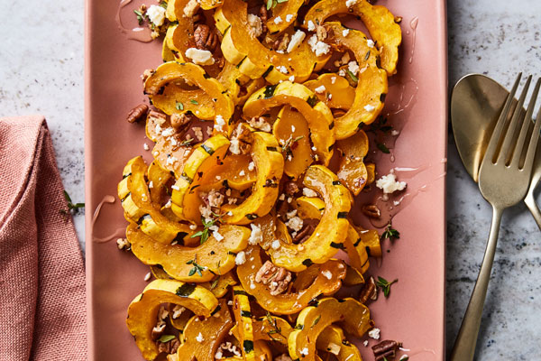 Honey Roasted Delicata Squash