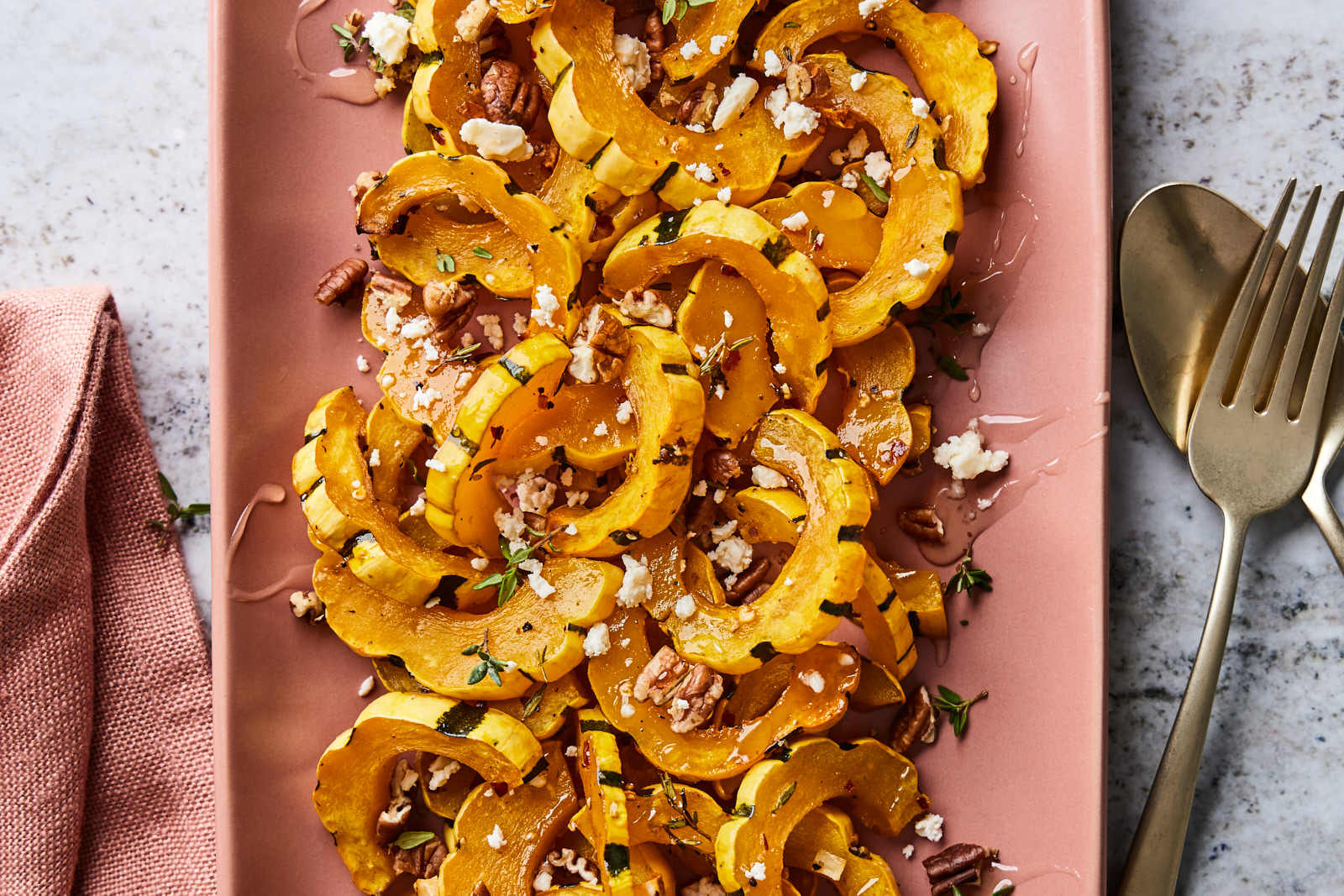 Honey Roasted Delicata Squash