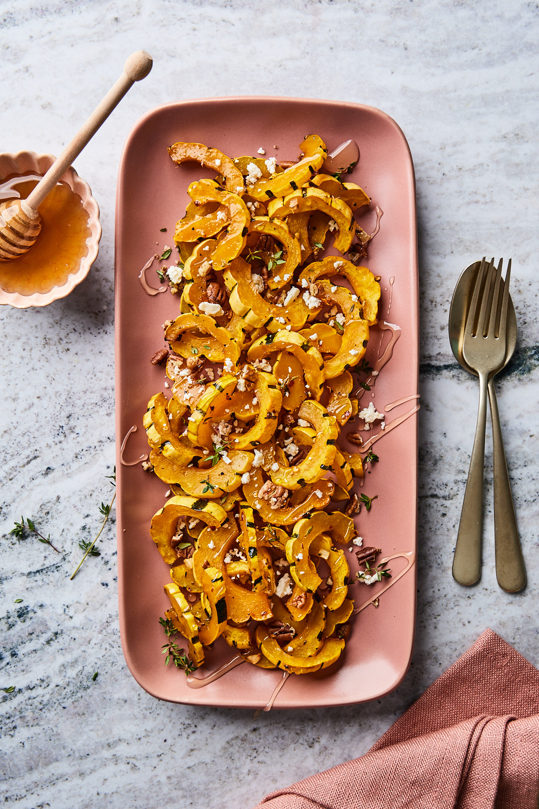 Honey Roasted Delicata Squash