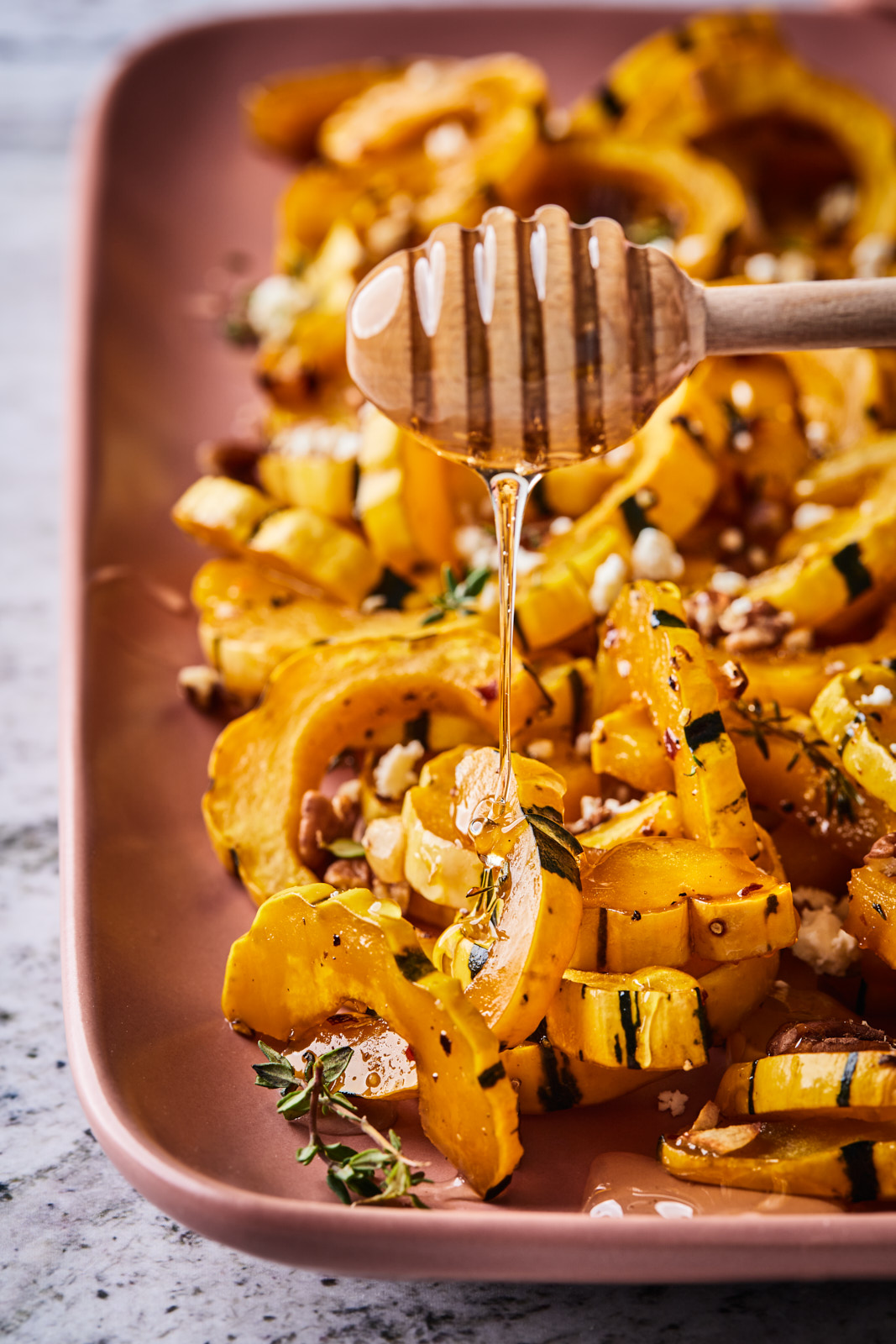 Honey Roasted Delicata Squash