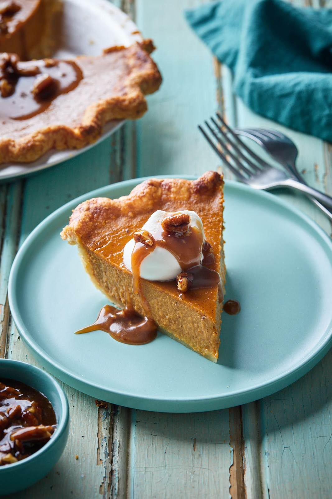 Classic Pumpkin Pie With No Shrink Pie Crust