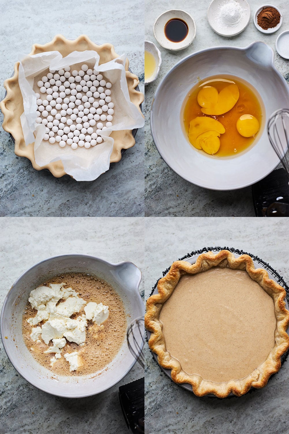 Greek Honey Ricotta Pie Melopita