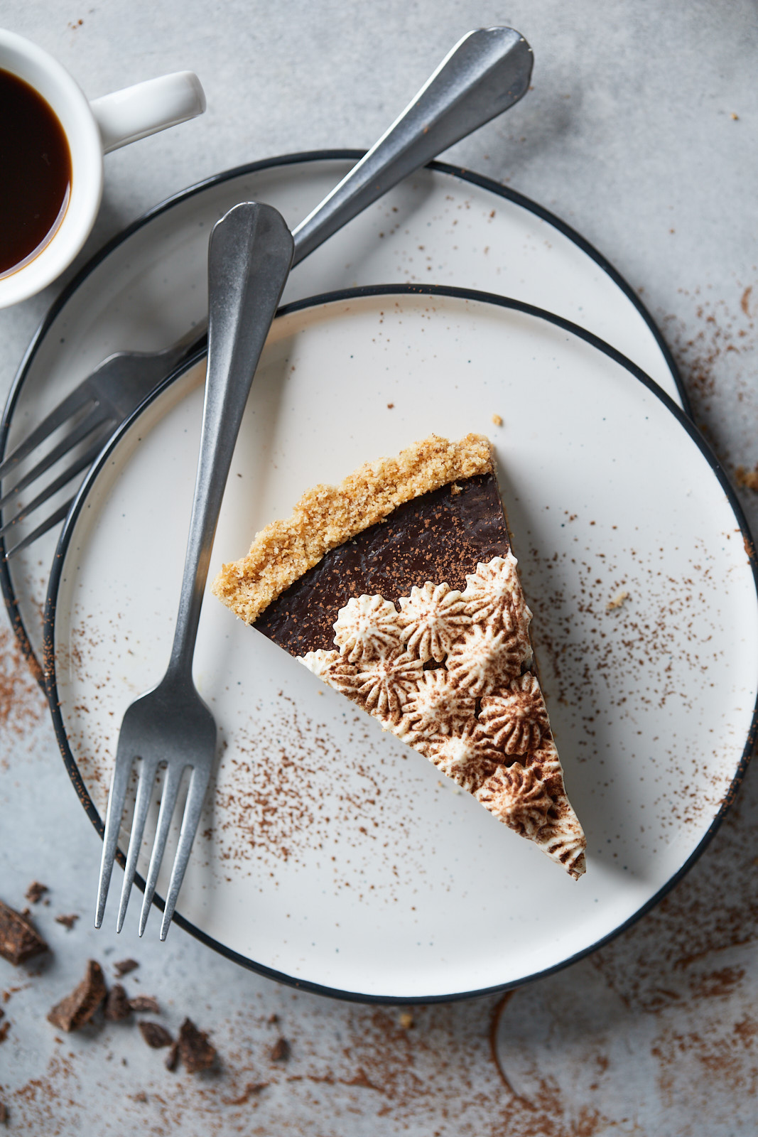 Chocolate Tiramisu Tart