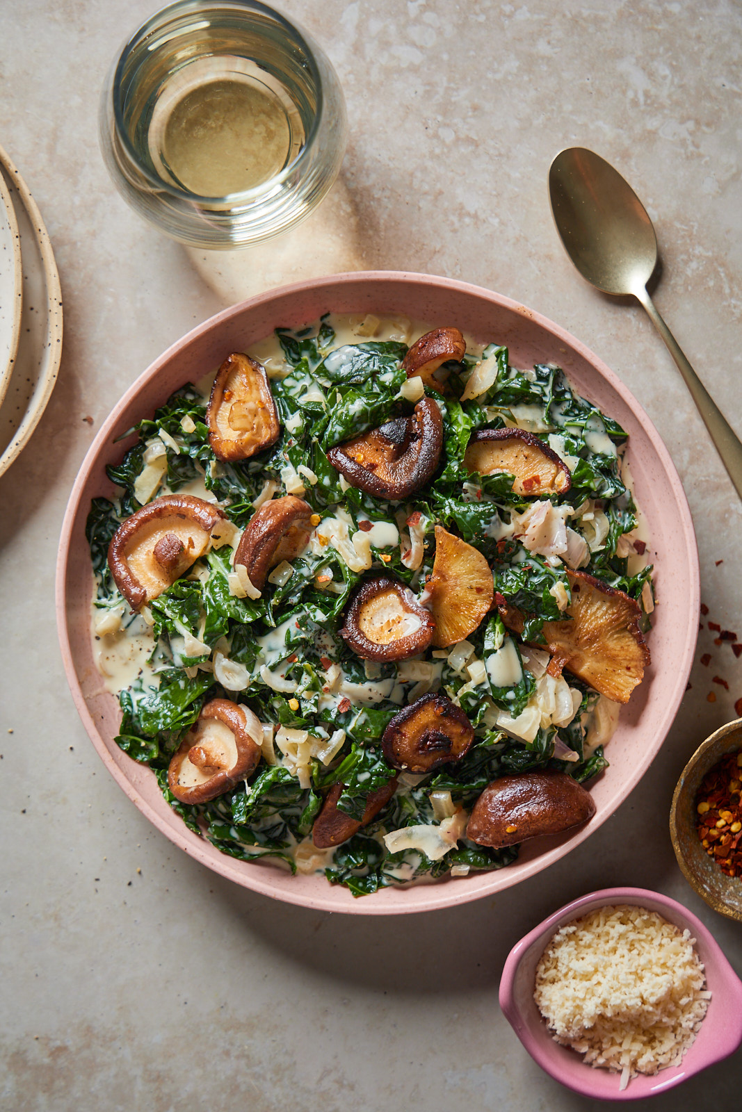 Miso Creamed Kale