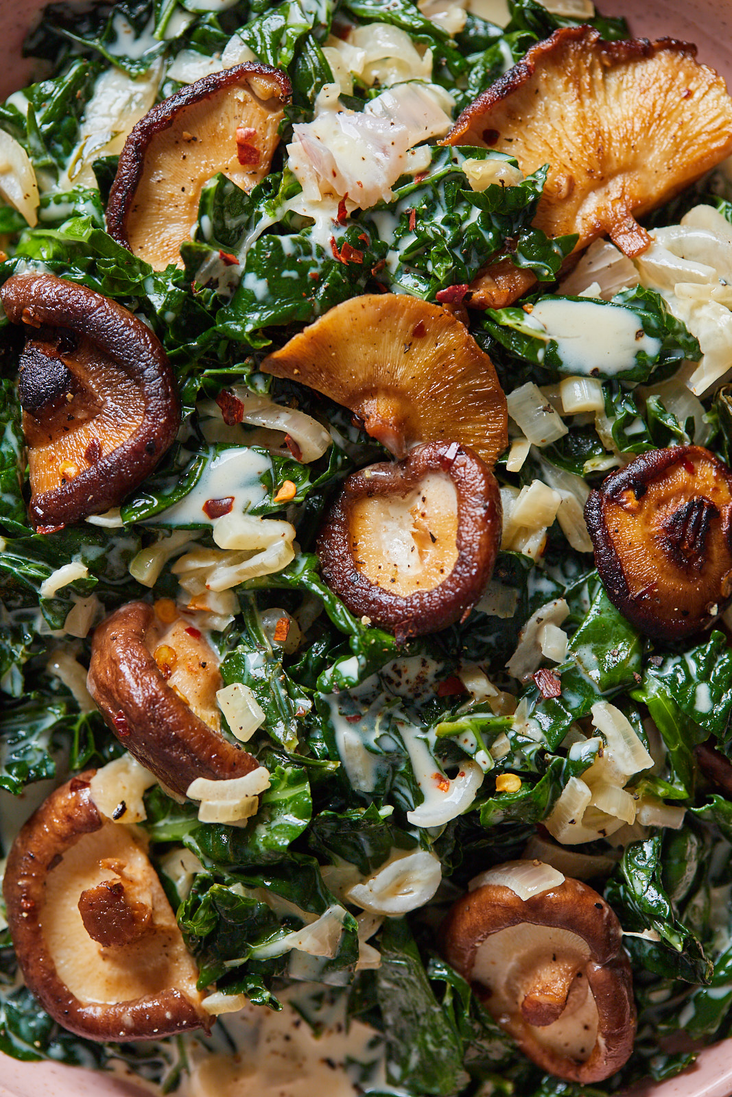 Miso Creamed Kale