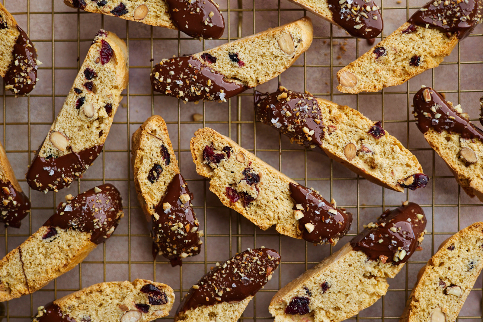 Cranberry Orange Almond Biscotti