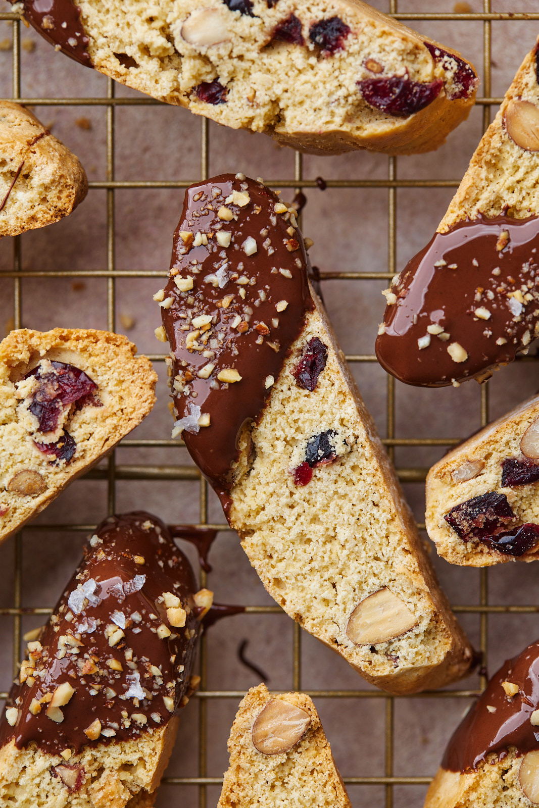 Cranberry Orange Almond Biscotti