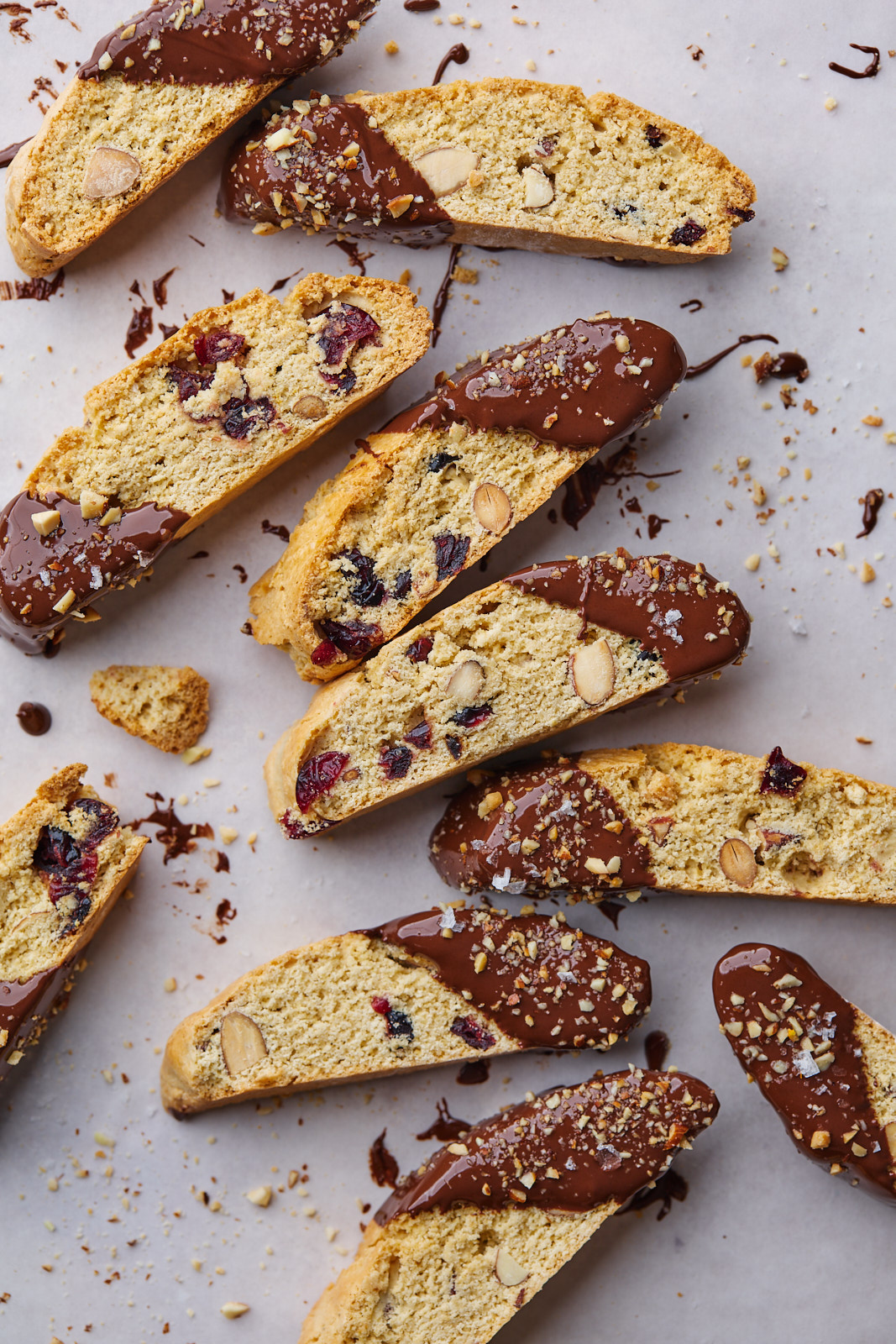 Cranberry Orange Almond Biscotti