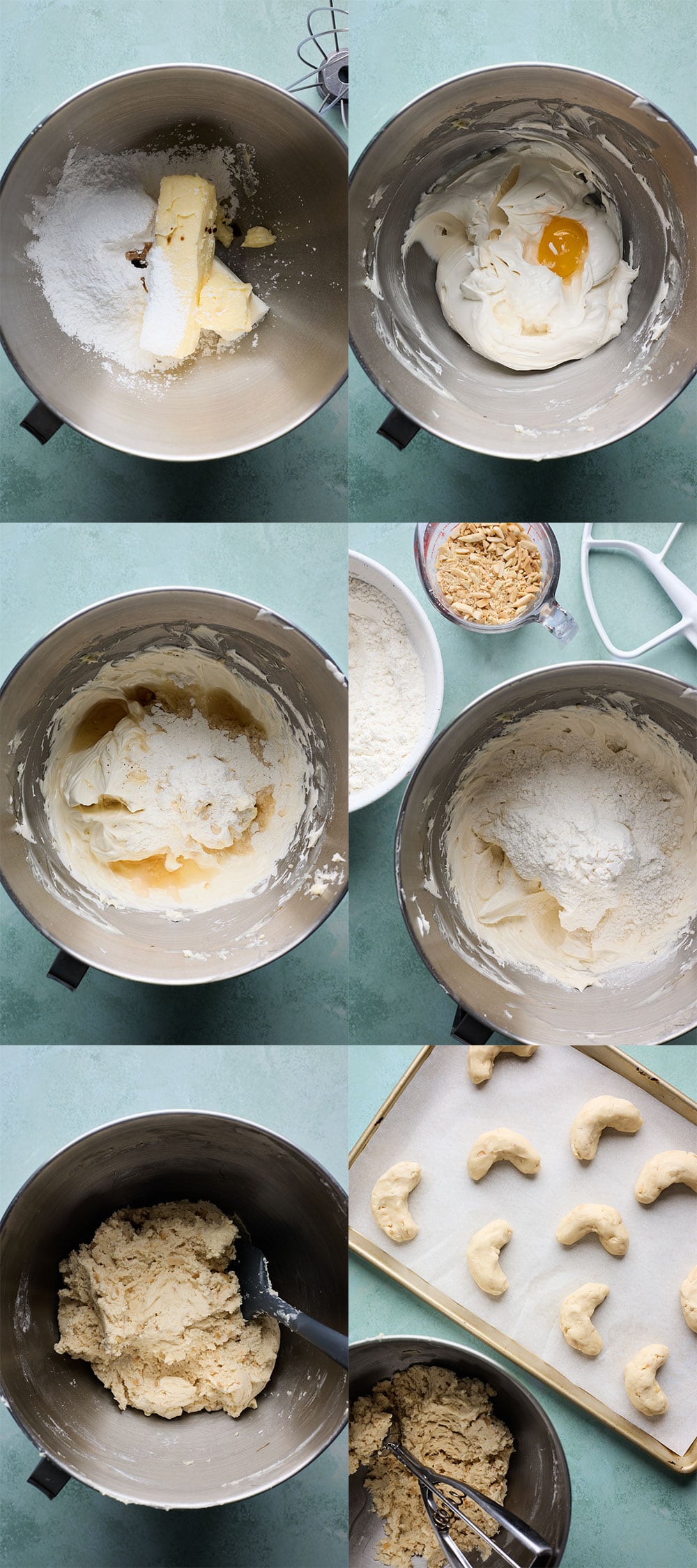 Kourabiethes Step By Step Directions