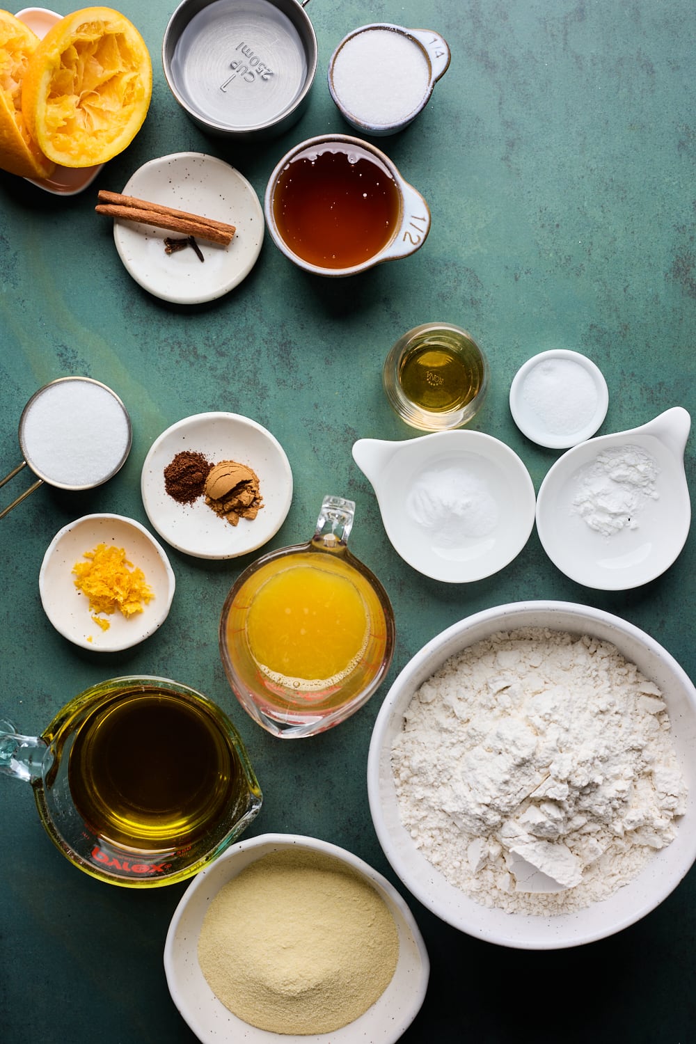 Greek Honey Walnut Cookies Ingredients