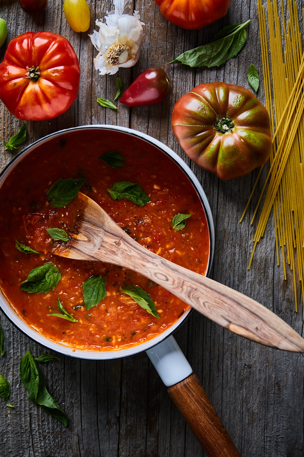 Easy Fresh Tomato Marinara